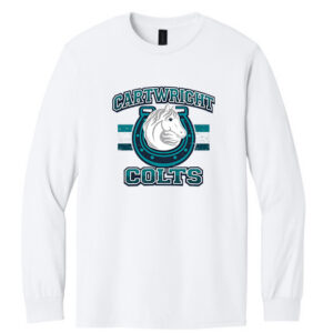 Gildan® Heavy Cotton Long Sleeve T-Shirt Distressed