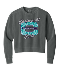 Comfort Colors® Women’s Mid-Length Crewneck Sweatshirt Big C