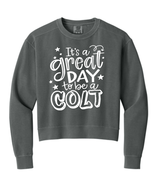 Comfort Colors® Women’s Mid-Length Crewneck Sweatshirt Great Day